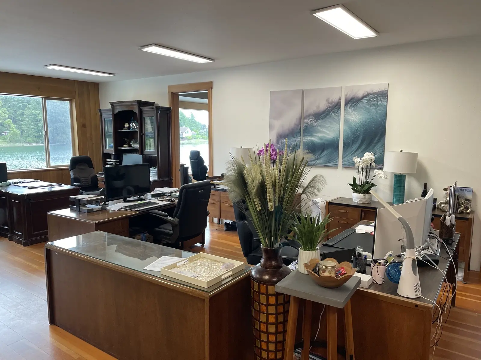 The front office